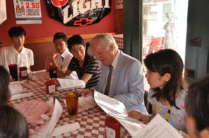 Lunch with Ambassador Schieffer