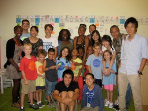 tomodachi schoolkids group photo