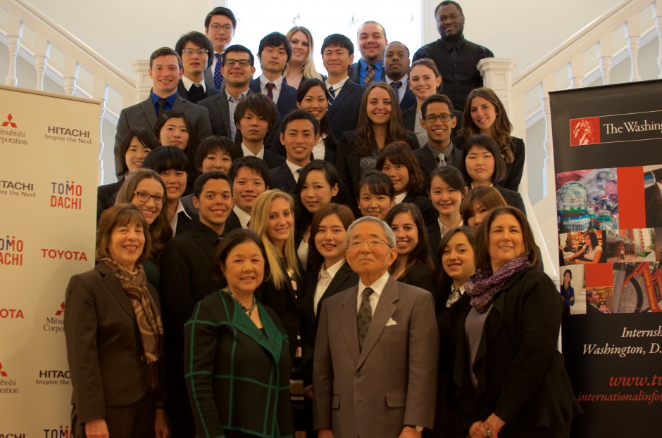 Irene with Students